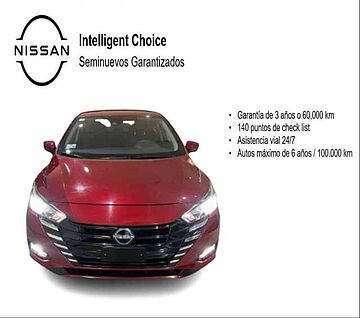 Nissan Versa  Rojo