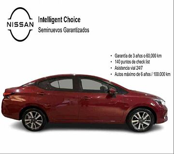 Nissan Versa  Rojo